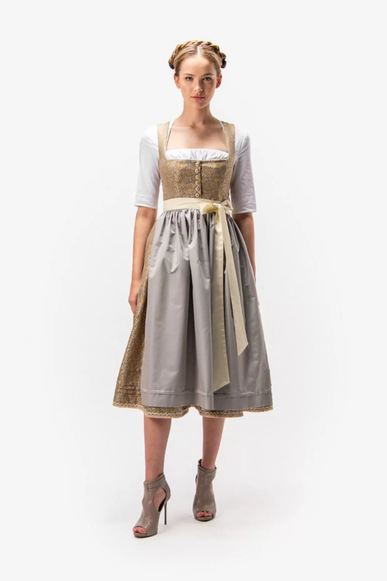 Exquisiten Dirndl Auf Jacquardmuster-Sportalm Cheap