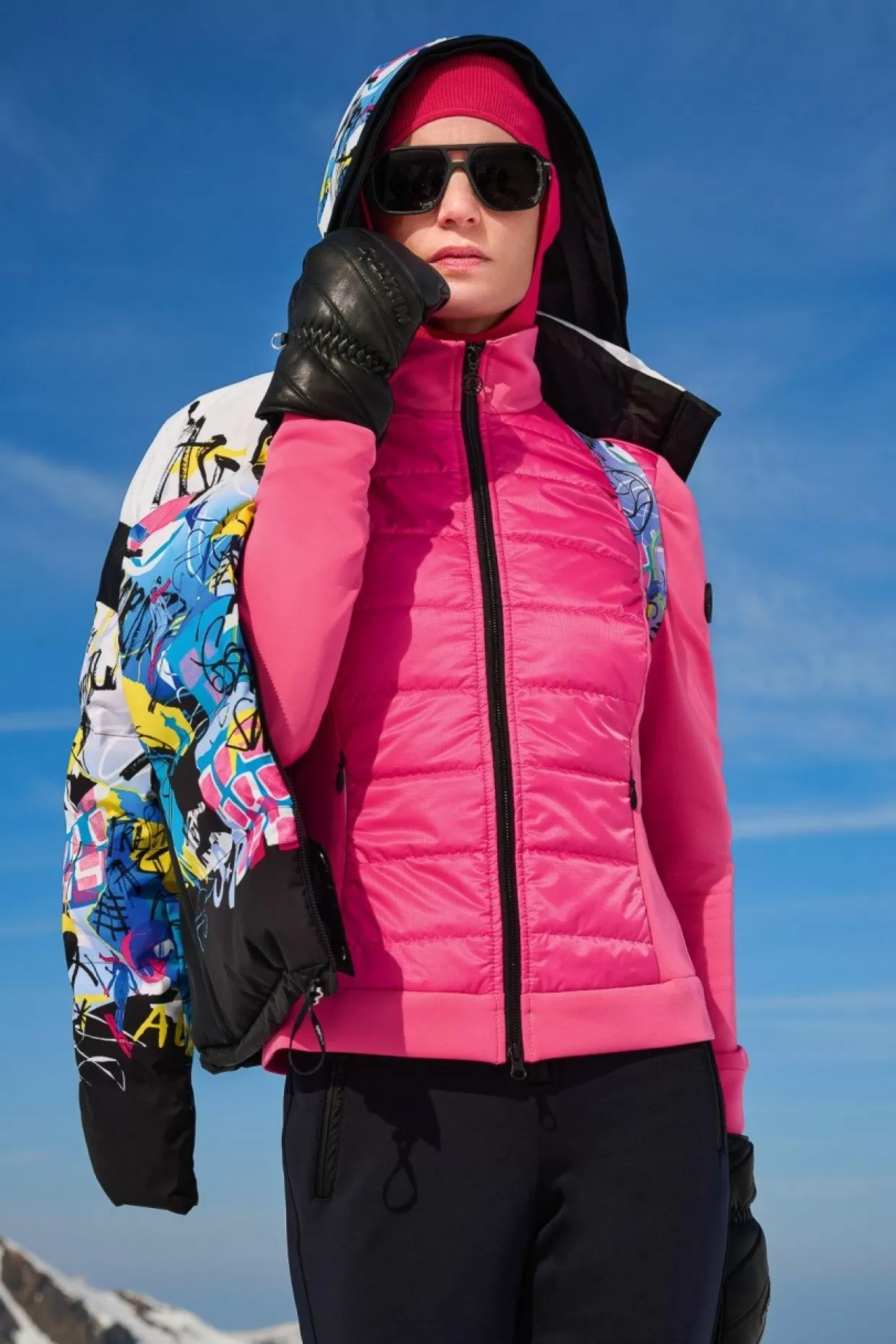 Jacke Mit Nylon-Stepp-Sportalm Cheap