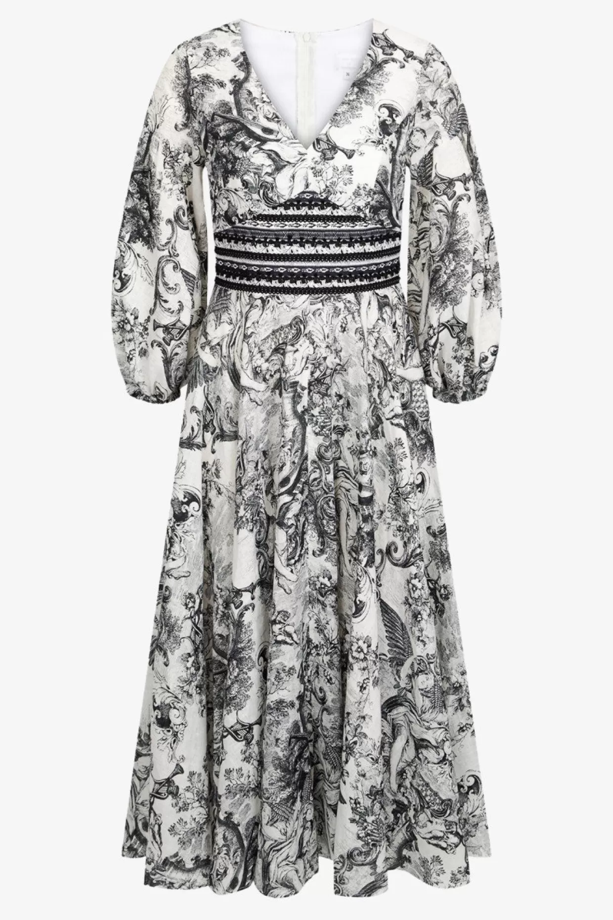 Kleid Mit V-Ausschnitt-Sportalm Cheap