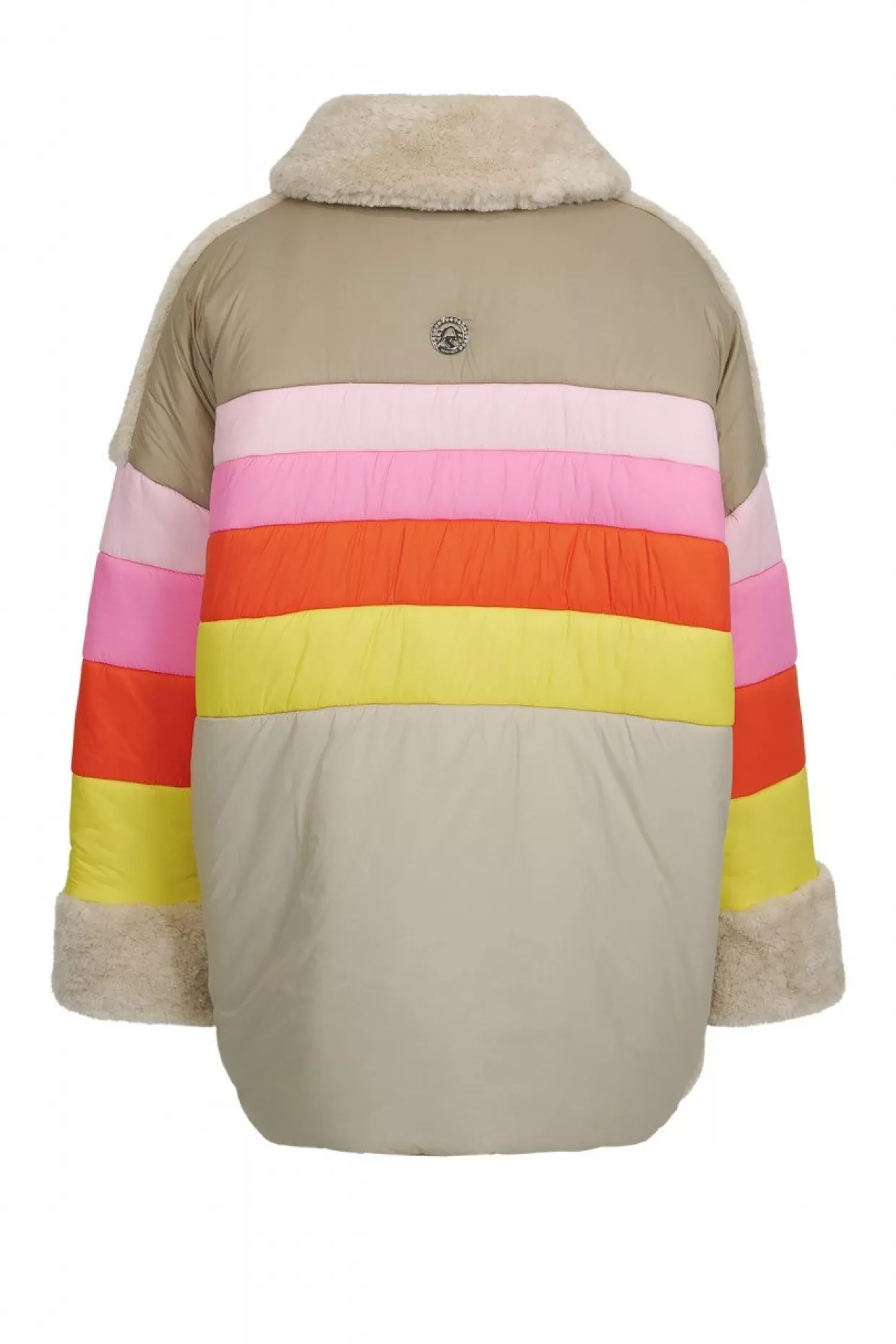 Mantel In Colour-Blocking-Sportalm Clearance